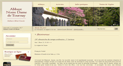 Desktop Screenshot of abbaye-tournay.com
